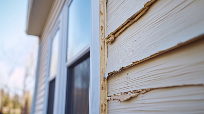 Damaged Siding Repair detail